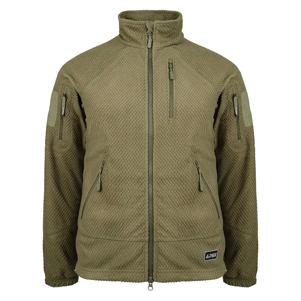 Кофта флисовая SANFORD APEX, цвет Olive Green